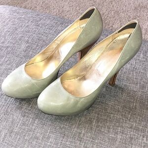 - Georgina Goodman heels mint green